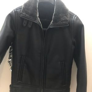 Karl Lagerfeld Faux Shearling Men’s jacket